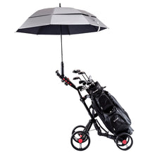 Costway Folding 4 Wheel Golf Pull Push Cart Trolley