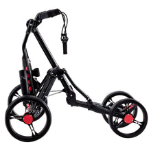 Costway Folding 4 Wheel Golf Pull Push Cart Trolley