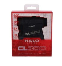 Halo CL300 Hunting Rangefinder, 300 Yard Range, 5X Magnification, Batteries Included
