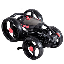 Costway Folding 4 Wheel Golf Pull Push Cart Trolley