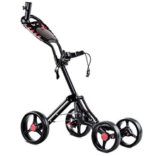 Costway Folding 4 Wheel Golf Pull Push Cart Trolley