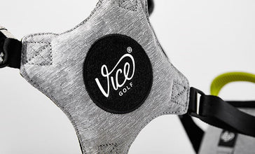 Vice Golf Force Stand Bag - Grey and Neon Lime